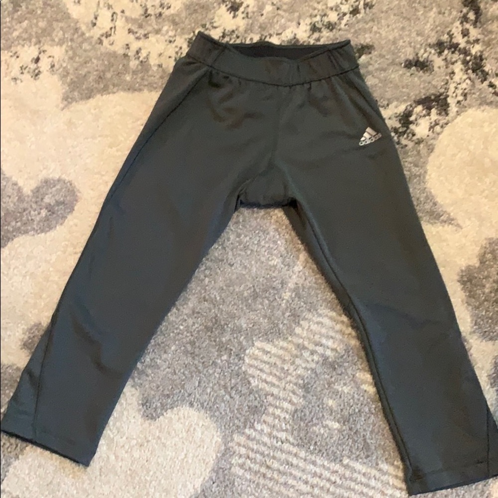 Adidas gray yoga pants